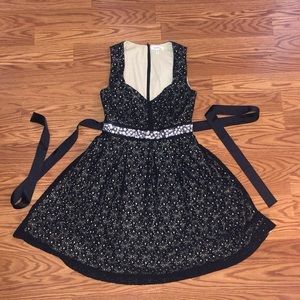 Monteau brand retro cocktail dress, size Small.